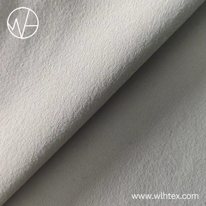 Breathable gray nylon lycra cotton feel yoga fabric