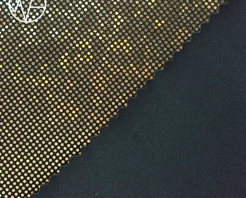 Heat bonded nylon lycra wholesale sequin fabric