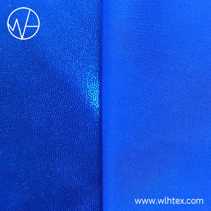 Heat bonded polyester lycra wholesale sequin fabric
