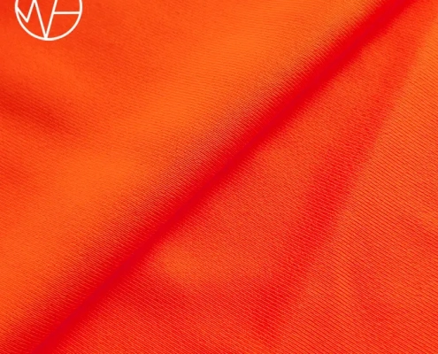 Polyester lycra spandex neon orange spandex fabric