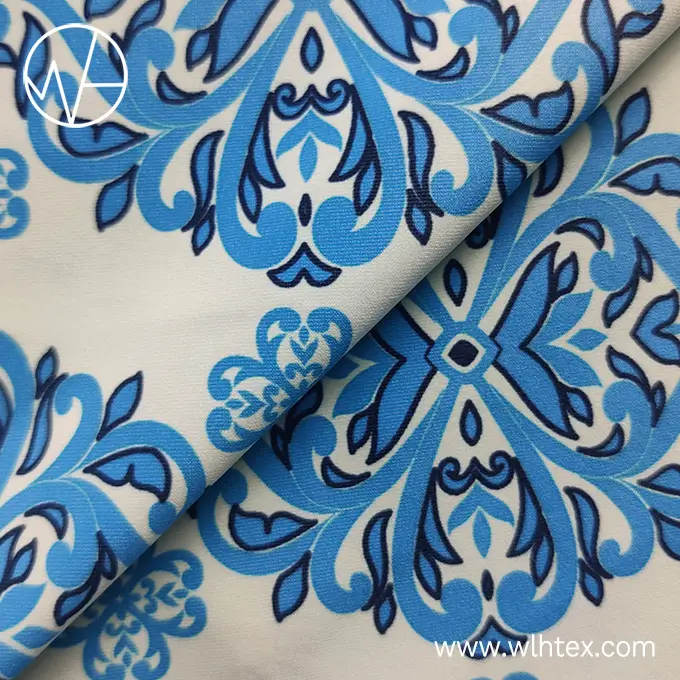 75% polyester 25% spandex elastic material for clothing