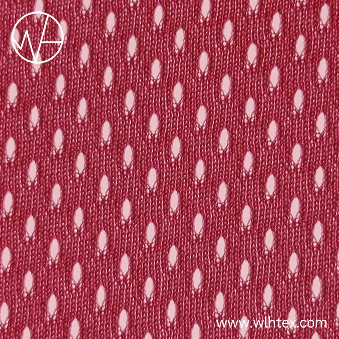 High quality polyester fabric football jersey mesh