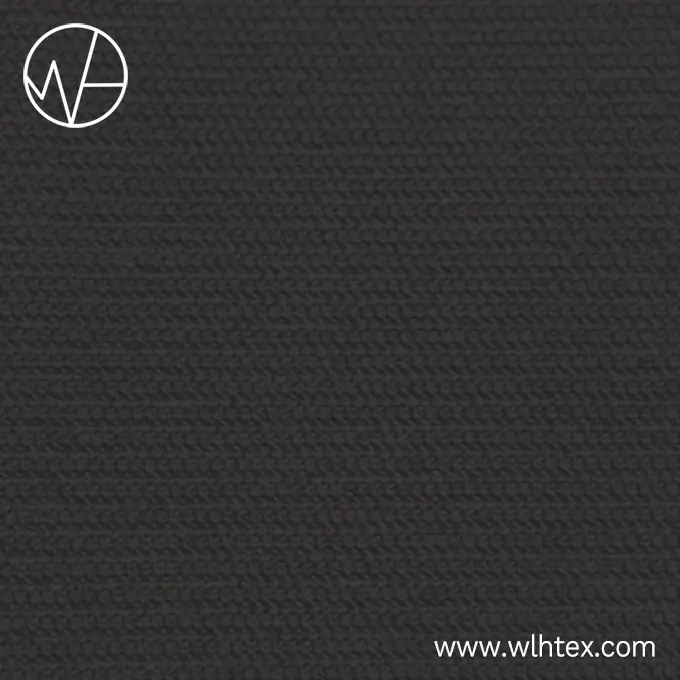 Breathable sports material line nylon black elastic fabric
