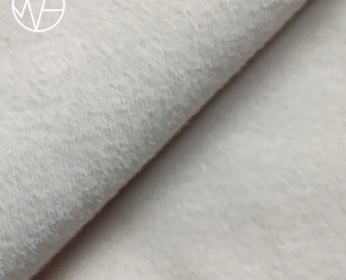Polyamide and elastane fabric brushed spandex fabric