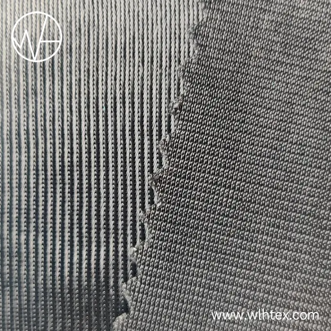 100% polyester warp knit plain mercerized cloth fabric