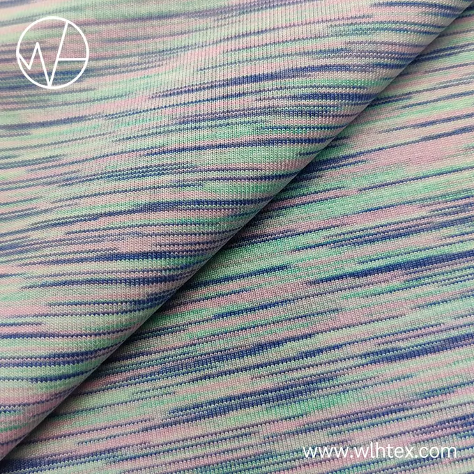 Recycled polyester spandex yarn dyed brushed fabric