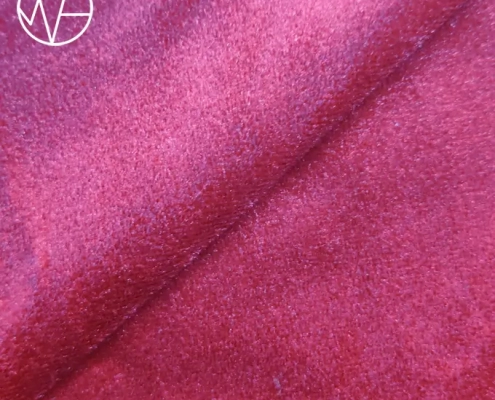 Upholstery fabric polyester knit fleece Italian velvet