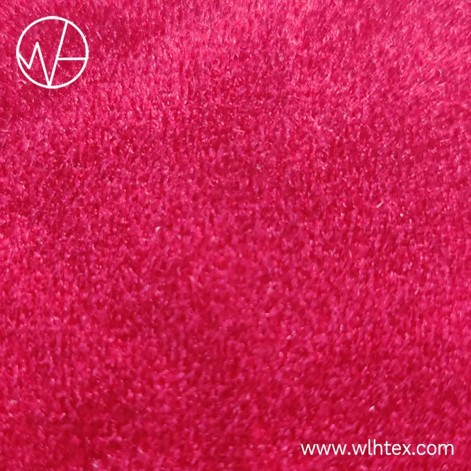 Upholstery fabric polyester knit fleece Italian velvet