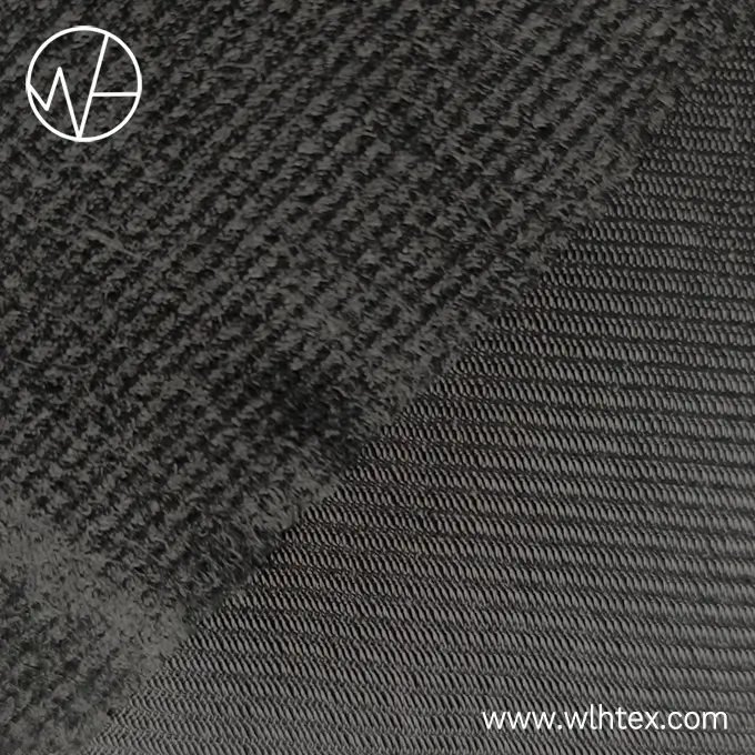 cheap polyester fabric pocket lining material loop velvet