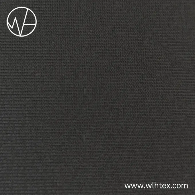 High colorfastness black yarn polyester elastane blend fabric