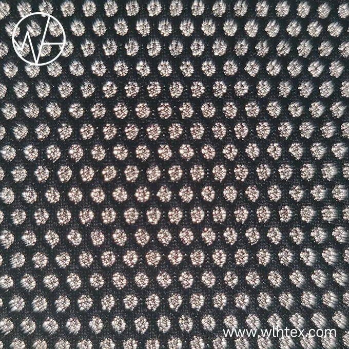 Polyamide elastane stretchable honeycomb mesh fabric