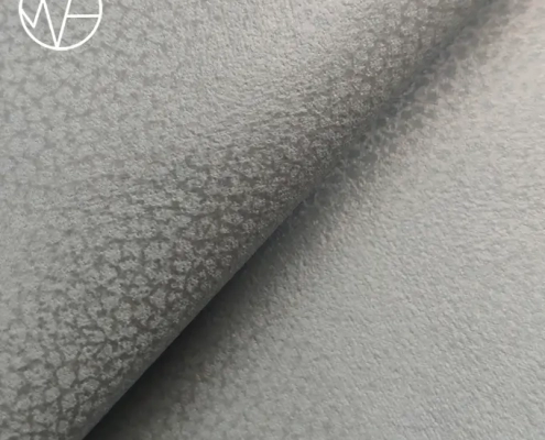 Sofa fabric bonded foil 100% polyester fake leather