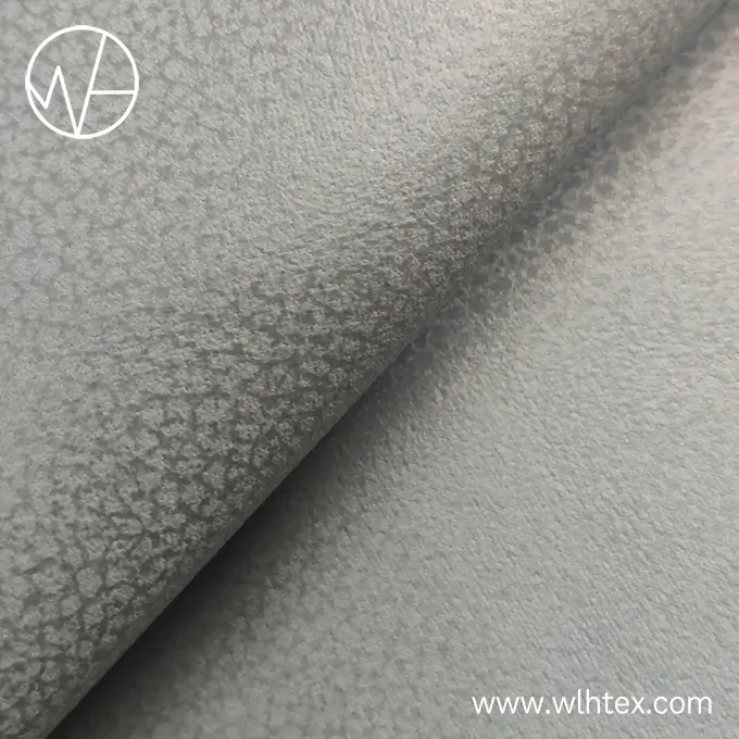 Sofa fabric bonded foil 100% polyester fake leather